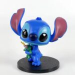 Stitch Cake Topper Figure Disney Lilo & Stitch Scrump Doll Decoration