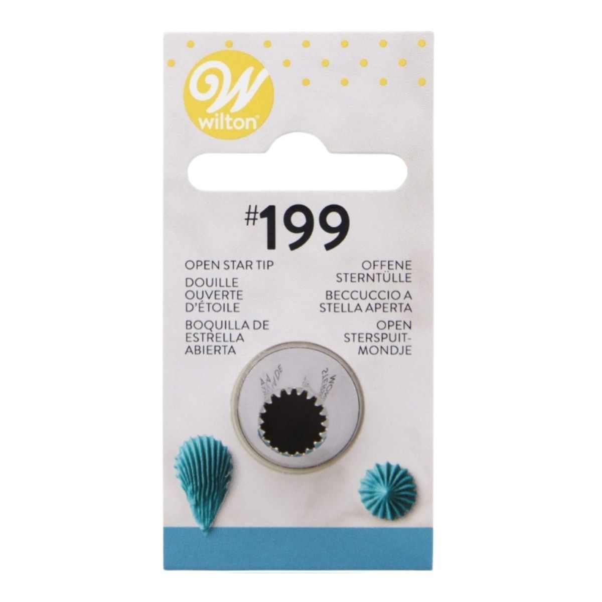 Wilton Open Star Decorating Tip #199 Wilton Open Star Decorating Tip #199