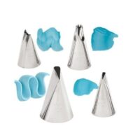 Wilton Ruffle Decorating Tip Set #86, #100, #102, #125 (2)