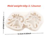 christmas bell silicon mold (2)