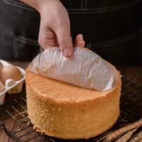 100 Pcs Round White Baking Paper 100 Sheets