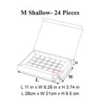 24 Cavities Luxury Chocolate Magnetic Box