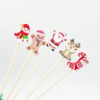 50 Pcs Christmas Picks for Cupcakes Decorations (2)