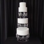 Acrylic Crystal Wedding Cake Stand (2)