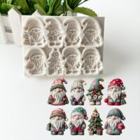 Christmas Gingerbread Men Silicone Molds (2)