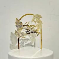 Happy Birthday Acrylic Cake Topper 6