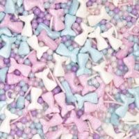 Mermaid Tails, Pastel Sugar Sprinkles 100g 1