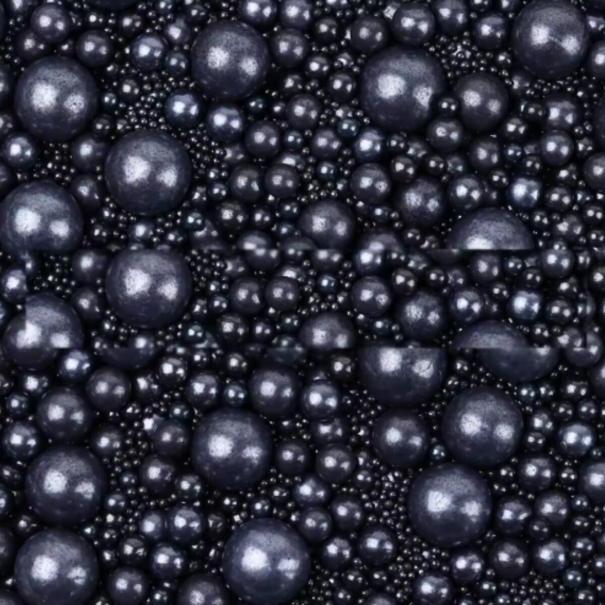 Mix Size Black Sugar Pearls Sprinkles 100g Mix Size Black Sugar Pearls Sprinkles 100g