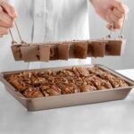 Non Stick Brownie Baking Pan Removable Divider