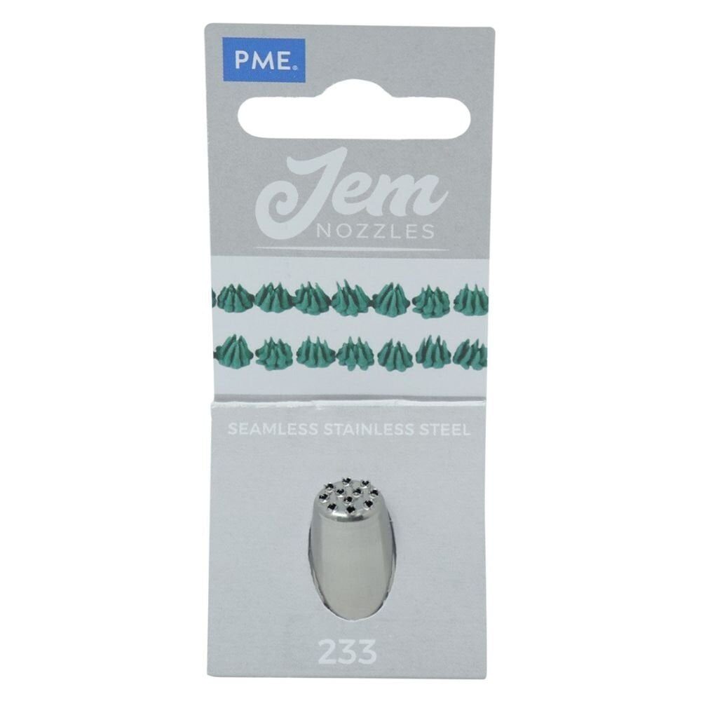 PME No.233 Small Hair Grass Multi Opening Piping Nozzle PME No.233 Small Hair Grass Multi Opening Piping Nozzle
