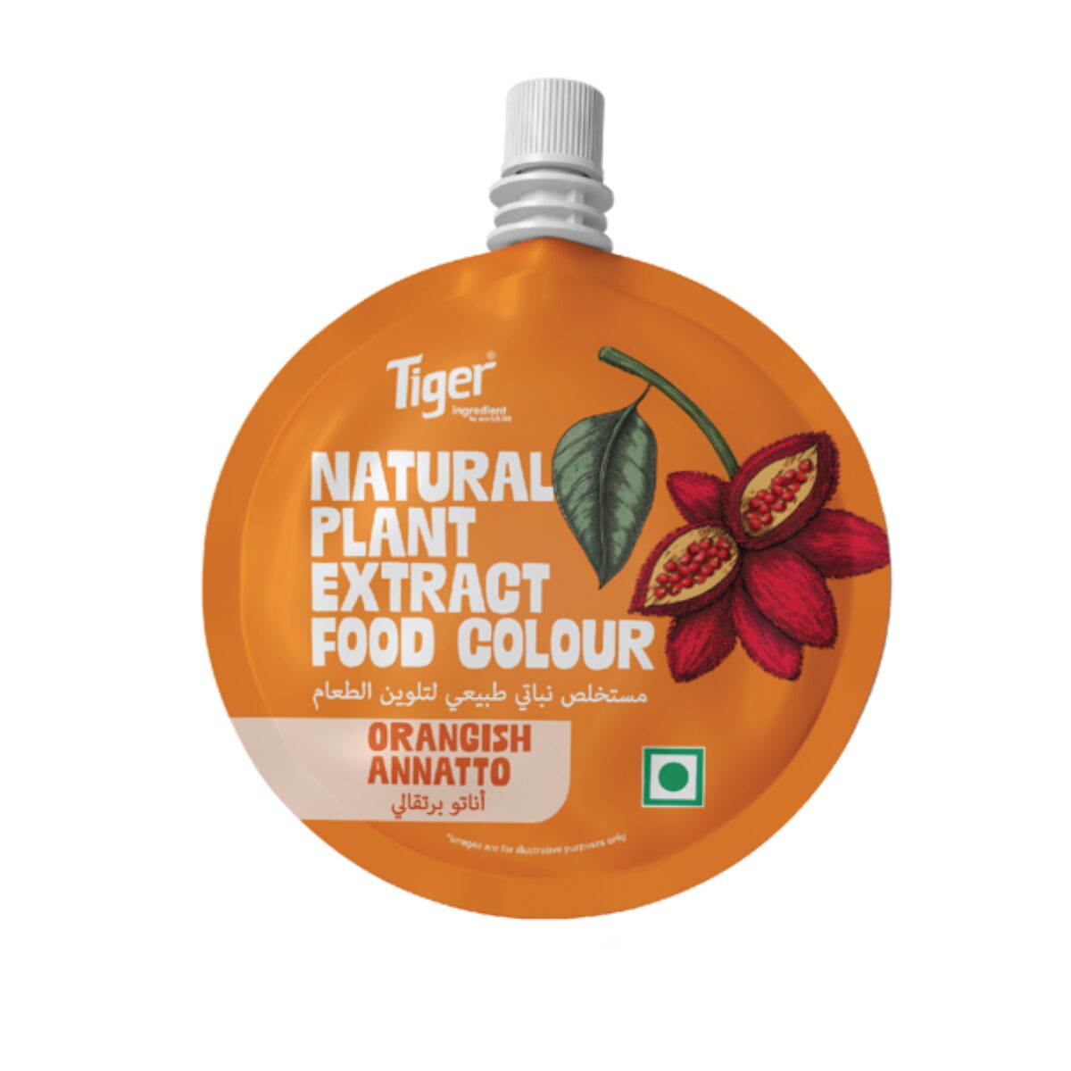 Tiger Natural Food Color Orange Tiger Natural Food Color Orange