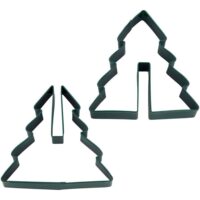 Wilton 3D Christmas Tree Cookie Cutter Set (2)