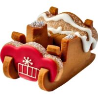 Wilton Christmas Sleigh 3D Cookie Cutter Set Of 4