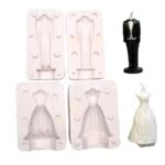3D Wedding Suit Dress Silicone Mold