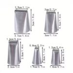 5 Pcs Set Basket weave Piping Nozzles (2)