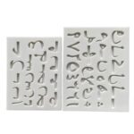 Arabic Letters numbers Silicone Mold