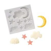 Cloud Moon Star Silicone Mold