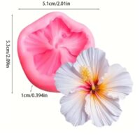 Hibiscus Flower Silicone Mold