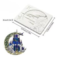 Moon Castle Silicone Silicone Mold