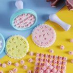 Number Letters Cookie Fondant Stamp