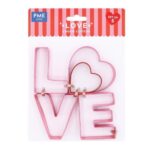 PME Love Valentines Cookie Cutter Set Of 5