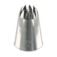 PME No.3J Large Curved Star Piping Nozzle