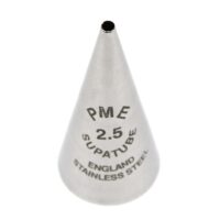 PME Supatube 2.5 Piping Nozzle Tube Tip Line Writing