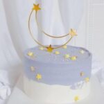 Ramadan Metal Moon Cake Topper