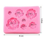 Rose Flowers Silicone Mold