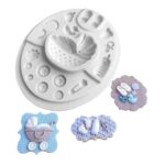 Baby Blocks Letter Silicone Mold 1