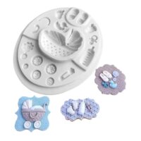 Baby Blocks Letter Silicone Mold 1