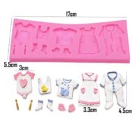 Baby Shower Letter Silicone Mold 2