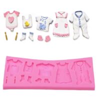 Baby Shower Letter Silicone Mold 2