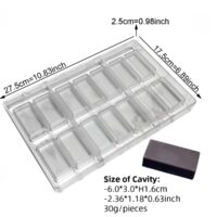Chocolate Bar Polycarbonate Chocolate Mould