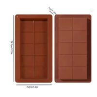Dubai Chocolate Bar Silicone Chocolate Mould