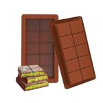 Dubai Chocolate Bar Silicone Chocolate Mould