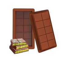 Dubai Chocolate Bar Silicone Chocolate Mould