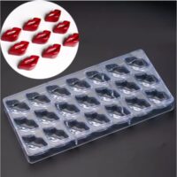 Lips Polycarbonate Chocolate Mould