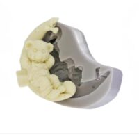 Moon Baby Bear Silicone Mold