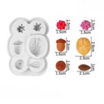 Nuts Christmas Silicone Mold