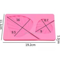 Palm Leaf Shape Silicone Mold (2)