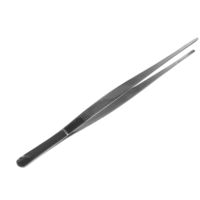 STAINLESS STEEL GARNISH TWEEZER BENT 12