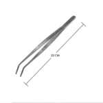 STAINLESS STEEL GARNISH TWEEZER BENT 8