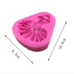 Skirt Princess Silicone Mold 2