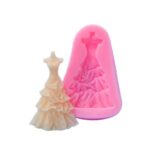Skirt Princess Silicone Mold (2)