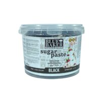 Sugar Paste Black Color Fondant 1 KG