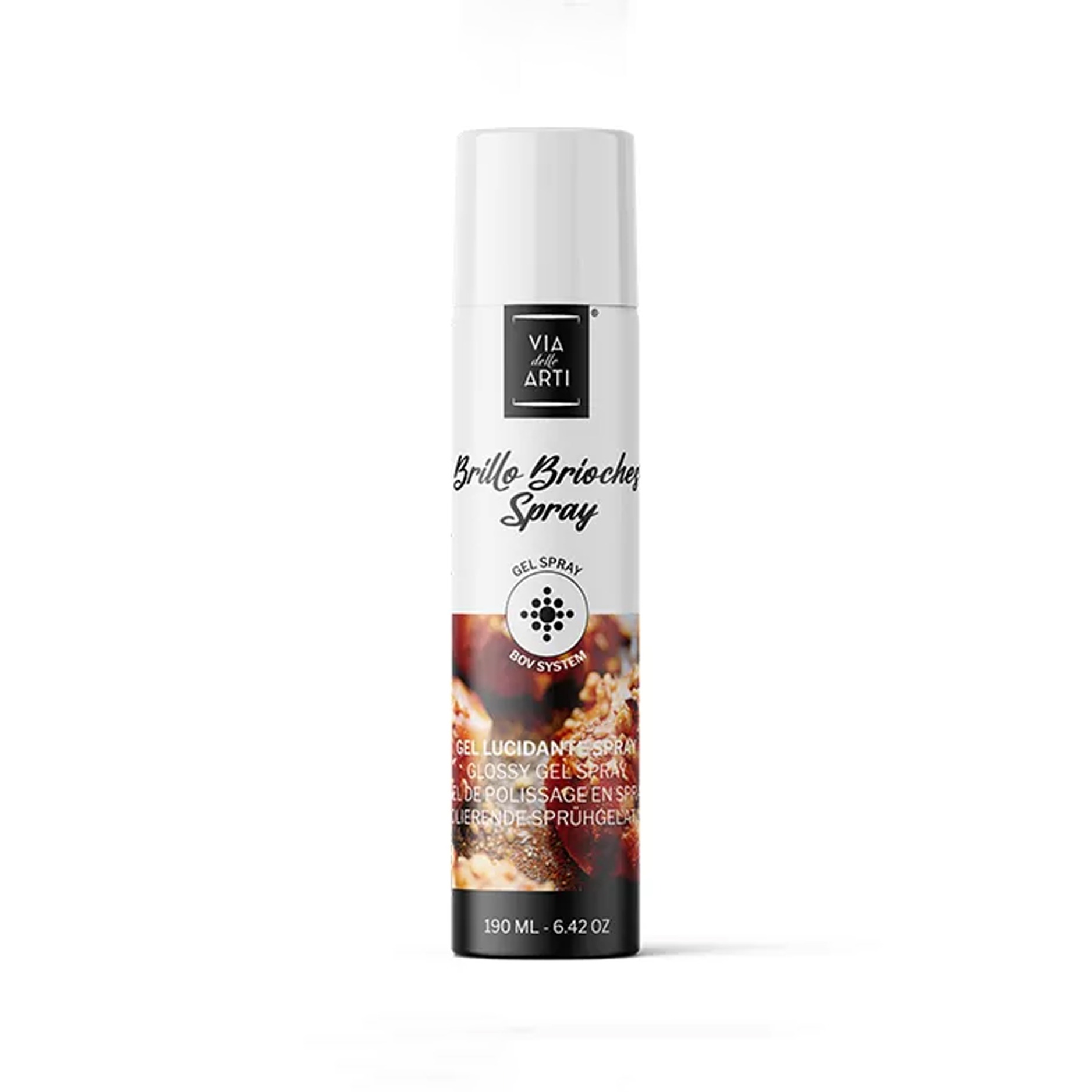 Via Delle Arti Brillo brioches shiny effect spray 190ml Via Delle Arti Brillo brioches shiny effect spray 190ml