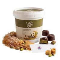 pistachio kunafa cream