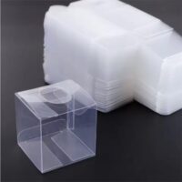 10 Pcs Clear Plastic Chocolate Clear Candy Gift Box