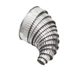 11 PCS Set Fluted Edge Stainless Steel Round Cutter